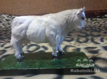 муляж коровы украинской степовой