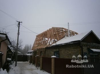 Ремонт крыши, кровельные работы Калиновка, Васильков, Глеваха Каркас 3