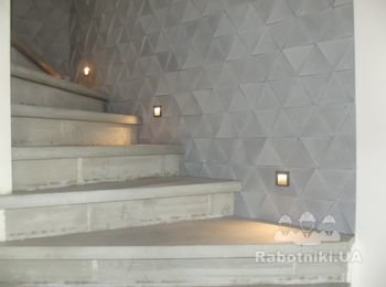 Внутренние светильники на лестнице