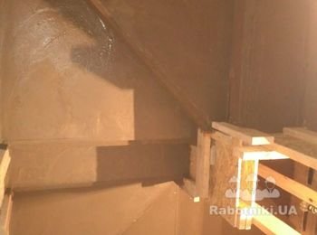 заливка бетонной лестницы