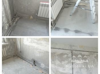 штробление в бетоне и кирпиче, город Фастов