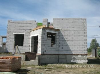 строительство дома в селе Петрушки Киево-святошинского р-на