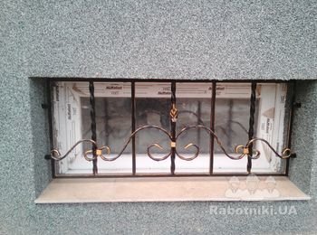 Решетки на подвальные ниши (cело Гора, Бориспольский район)