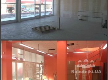 Реконструкция магазина "Ева"