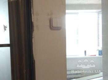 Новая квартира Шпаклёвка обои плитус стяжкапола
