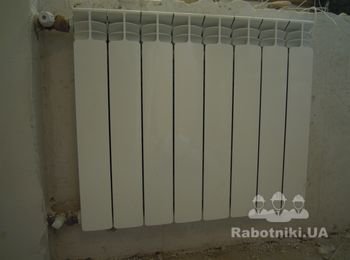 Установка радиаторов Киев