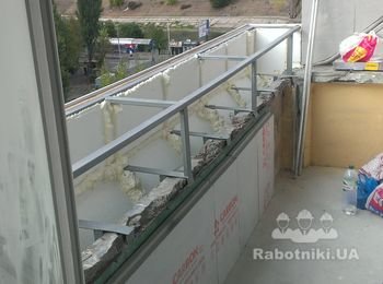 укрепление балкона