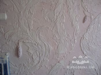Декоративная штукатурка стен Гатное