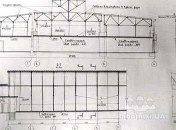 Изготовление и монтаж МК подвесного потолка 1300 м2 (Киев)